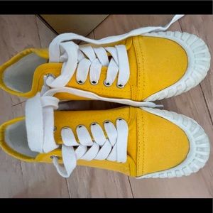 Good News Bright Yellow Sneakers